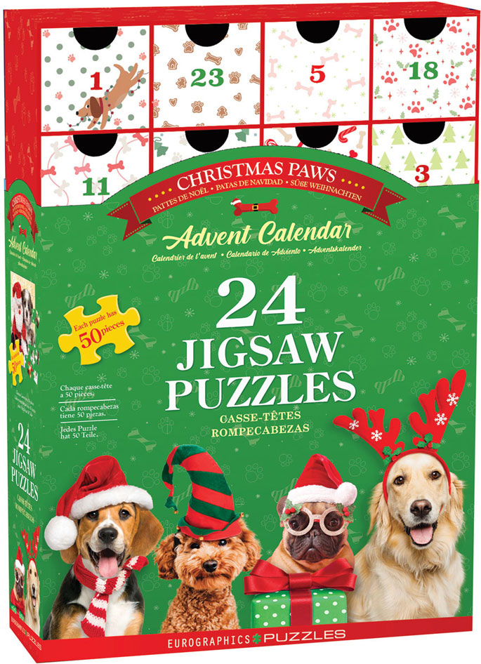 Christmas Paws Advent Calendar Puzzles