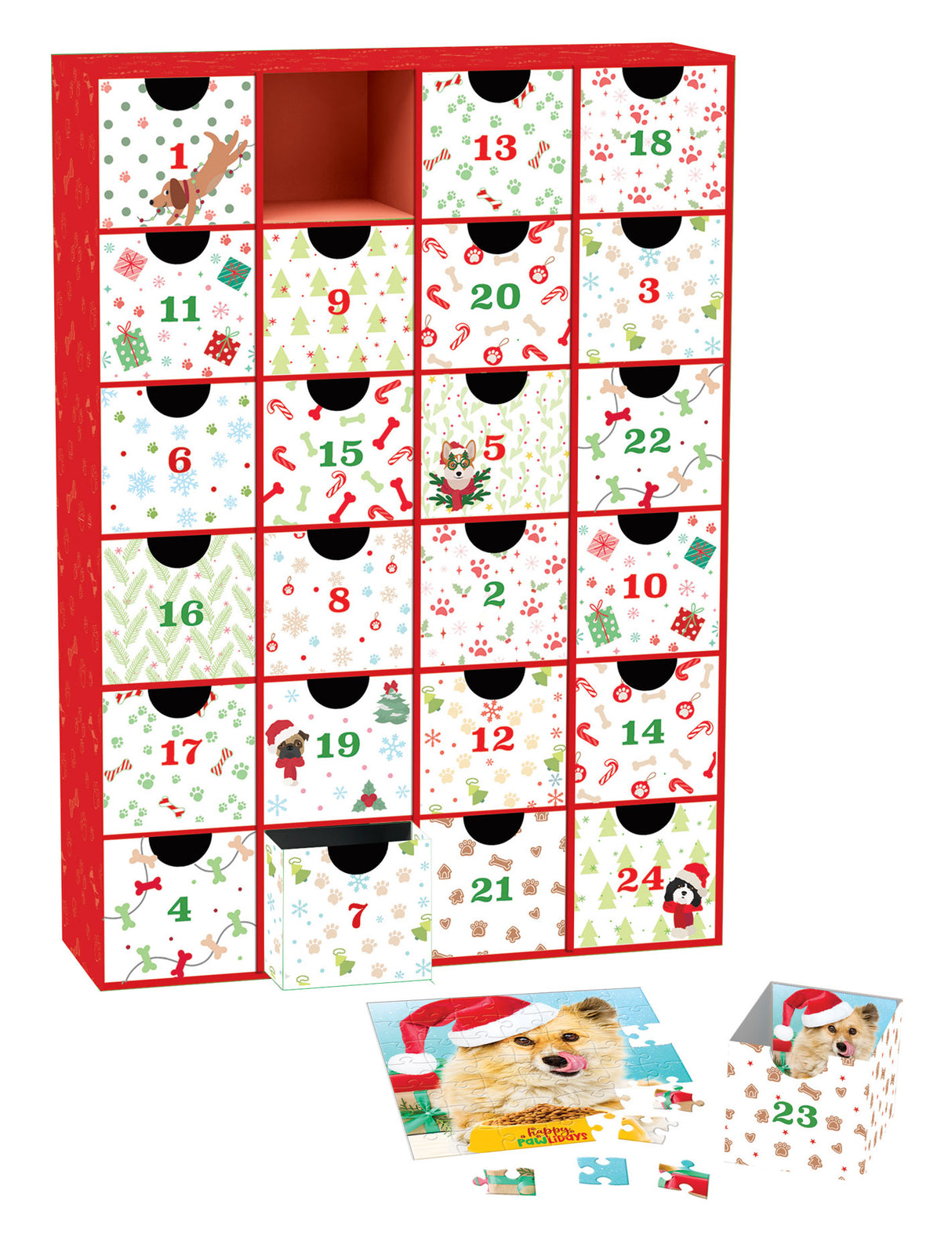 Christmas Paws Advent Calendar Puzzles