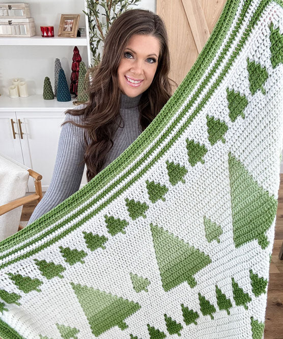 Winter Forest Blanket