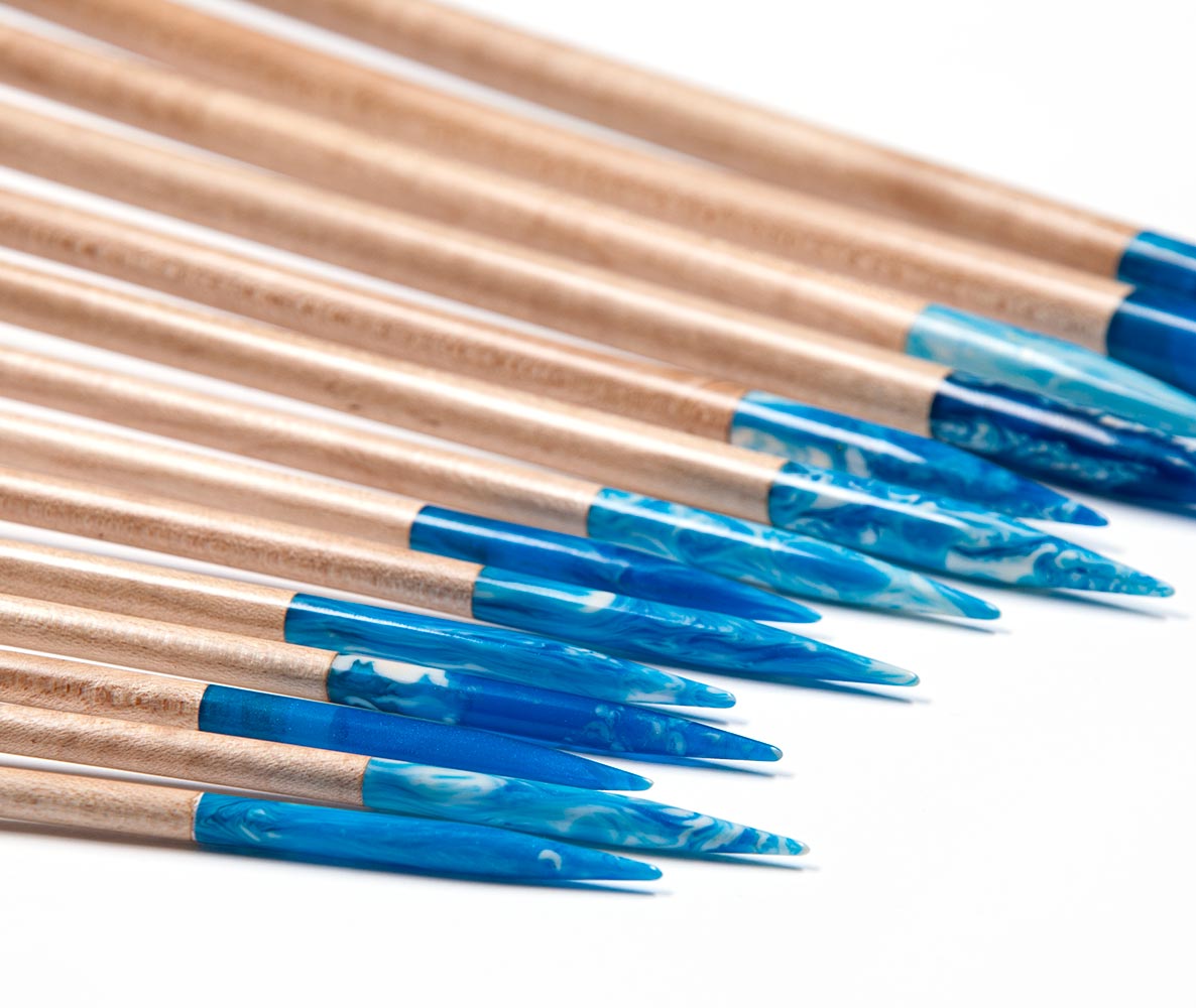 Maple Wood Single Point Knitting Needles