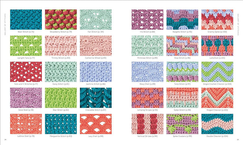 Crochet Stitches Step by Step Book