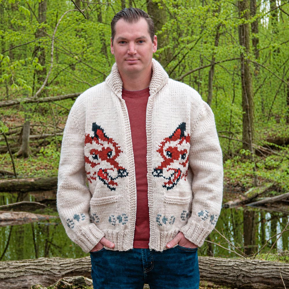 Wolf Cardigan Knit Kit (Project Hail Mary Version)
