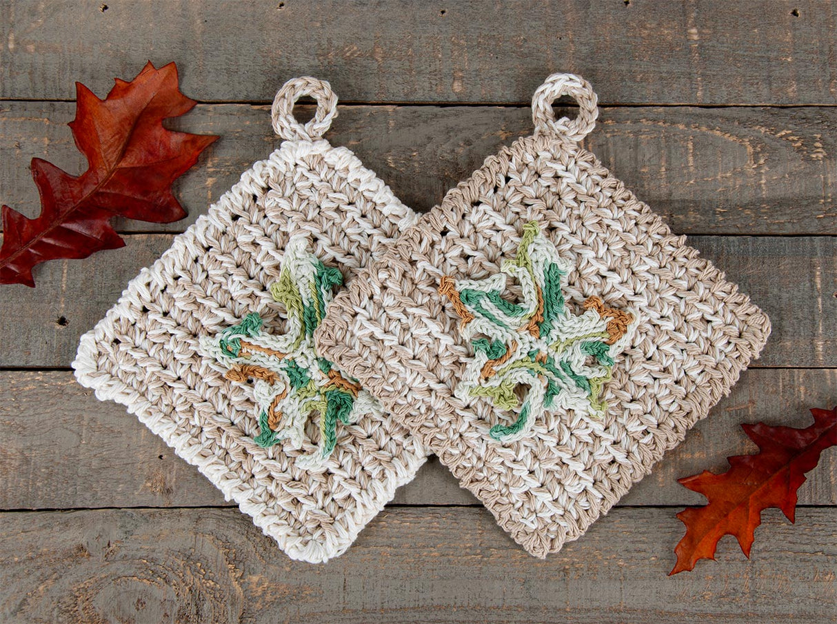 Autumn Leaf Potholders