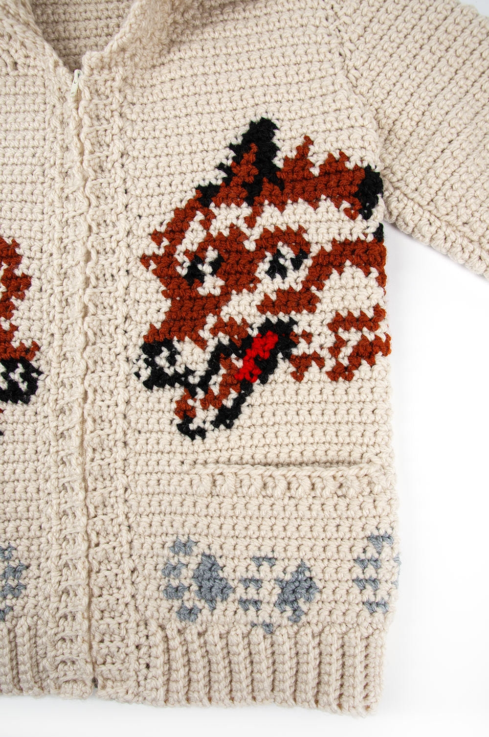 Crochet Wolf Cardigan Kit | Project Hail Mary Fox Sweater