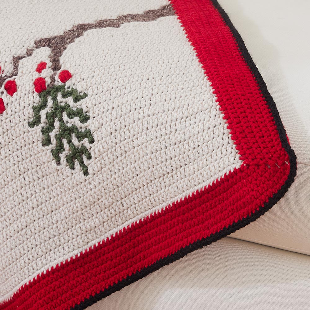 Cardinal Forest Afghan