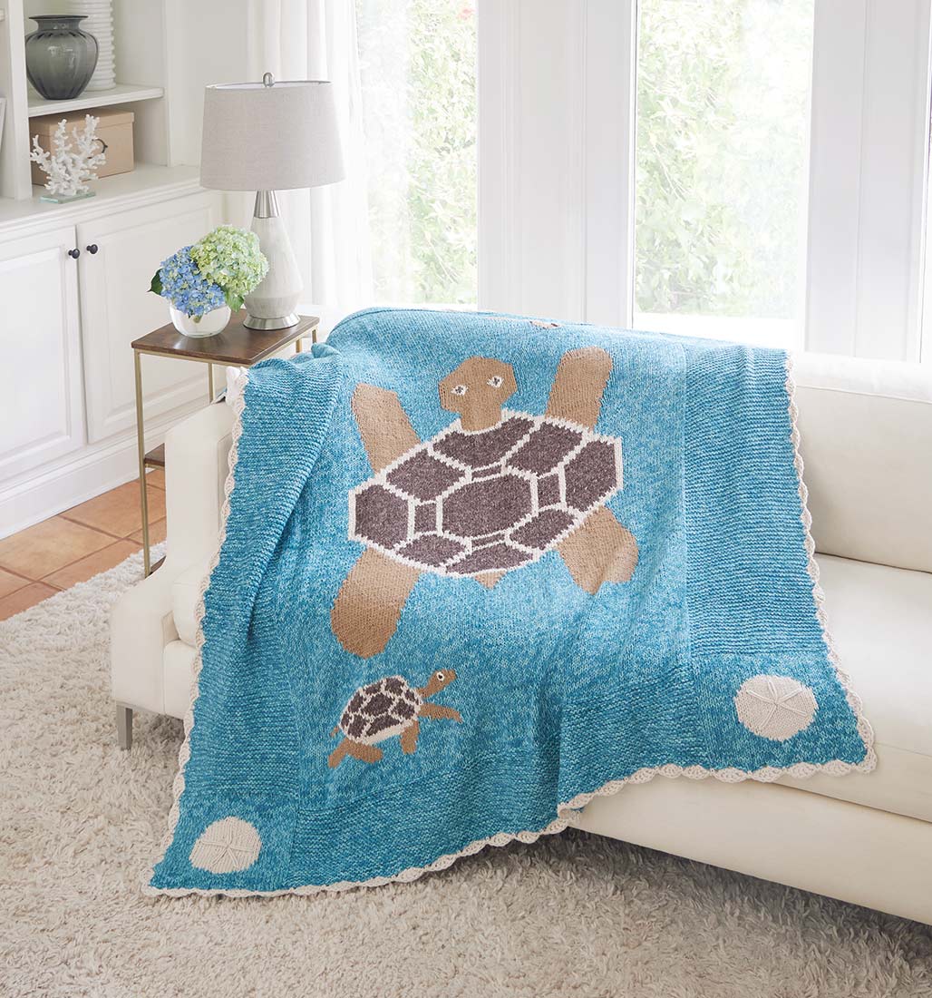 Modèle afghan de tortues de mer et de dollars de sable