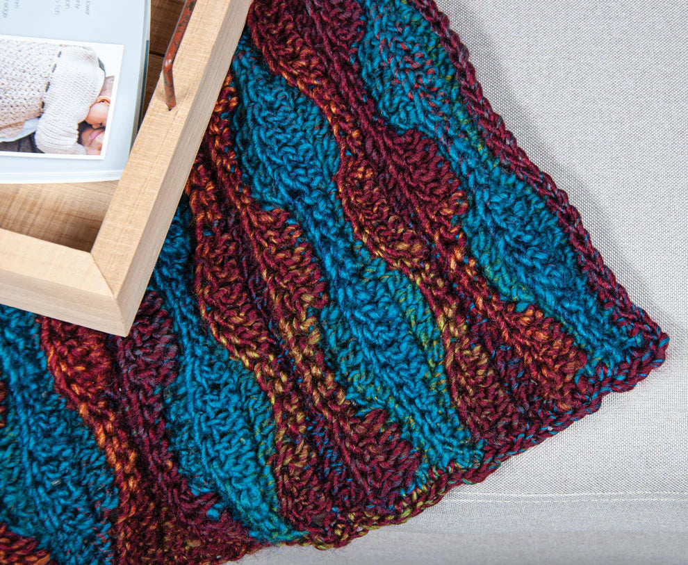 Fire and Rain Crochet Blanket Pattern