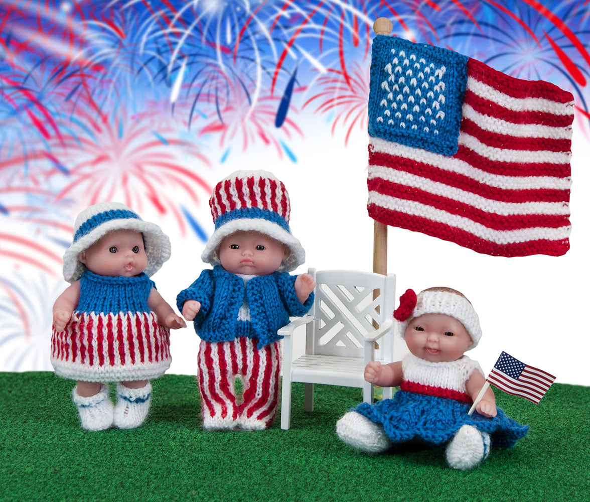 4th of July Celebration Doll Pattern