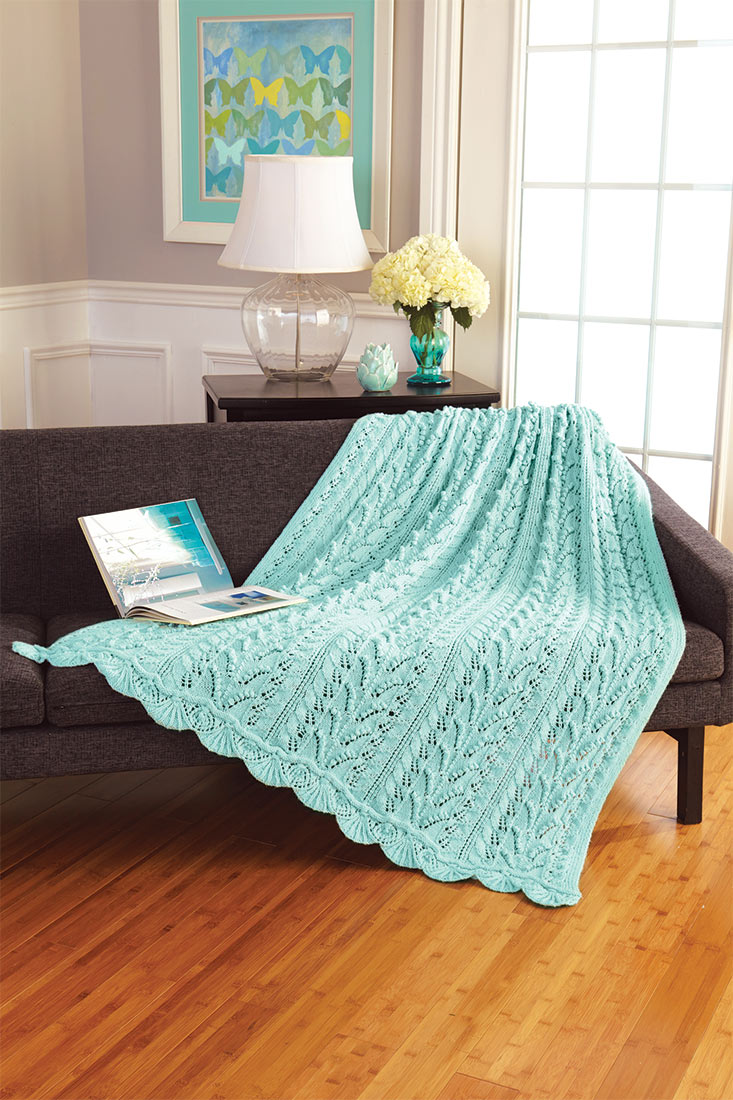Lilies & Lace Throw - Pattern Only