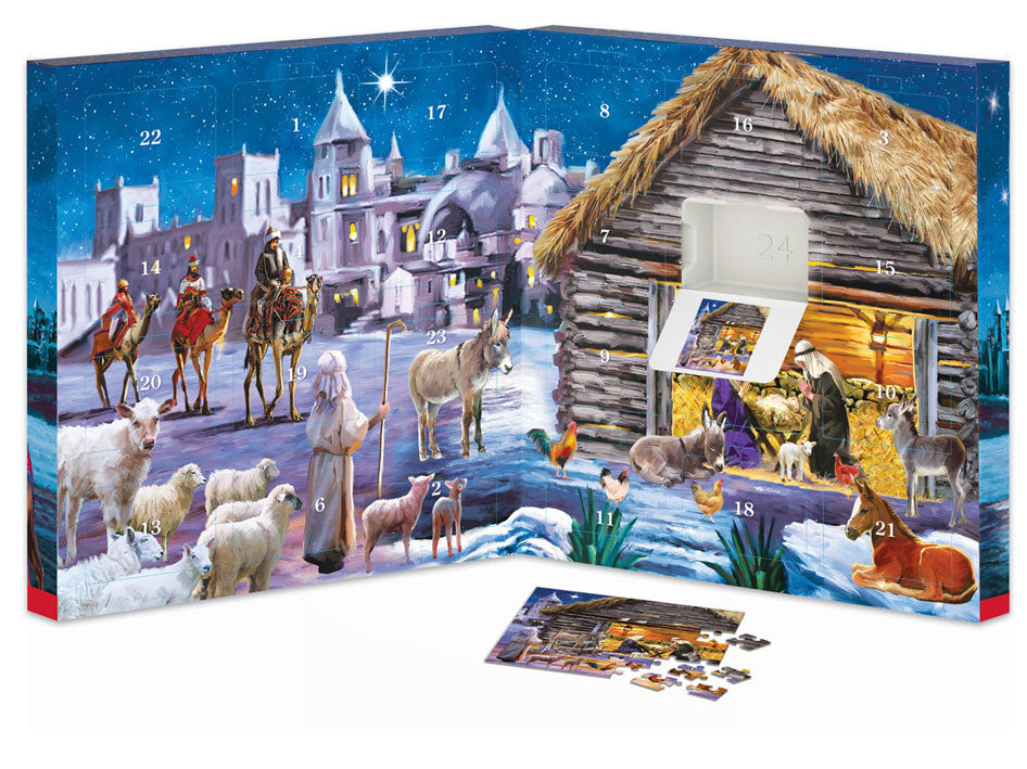 Nativity Advent Calendar Puzzles