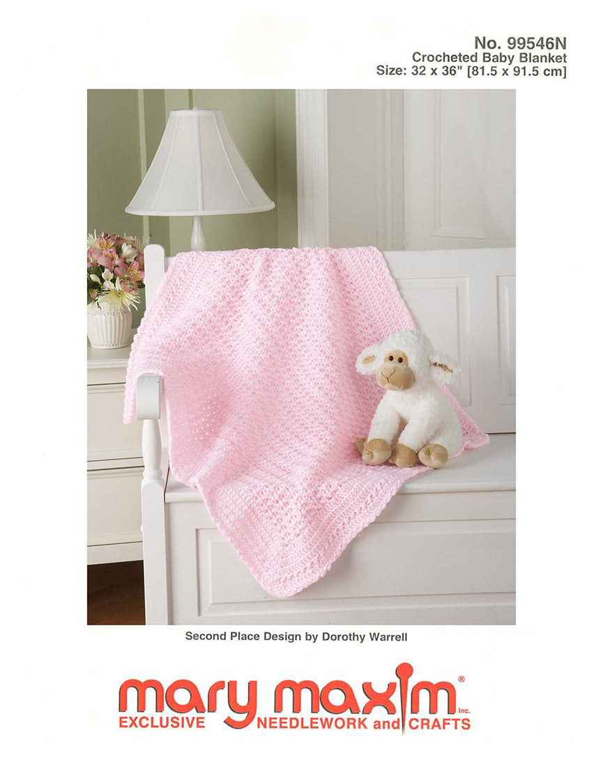Crocheted Baby Blanket Pattern