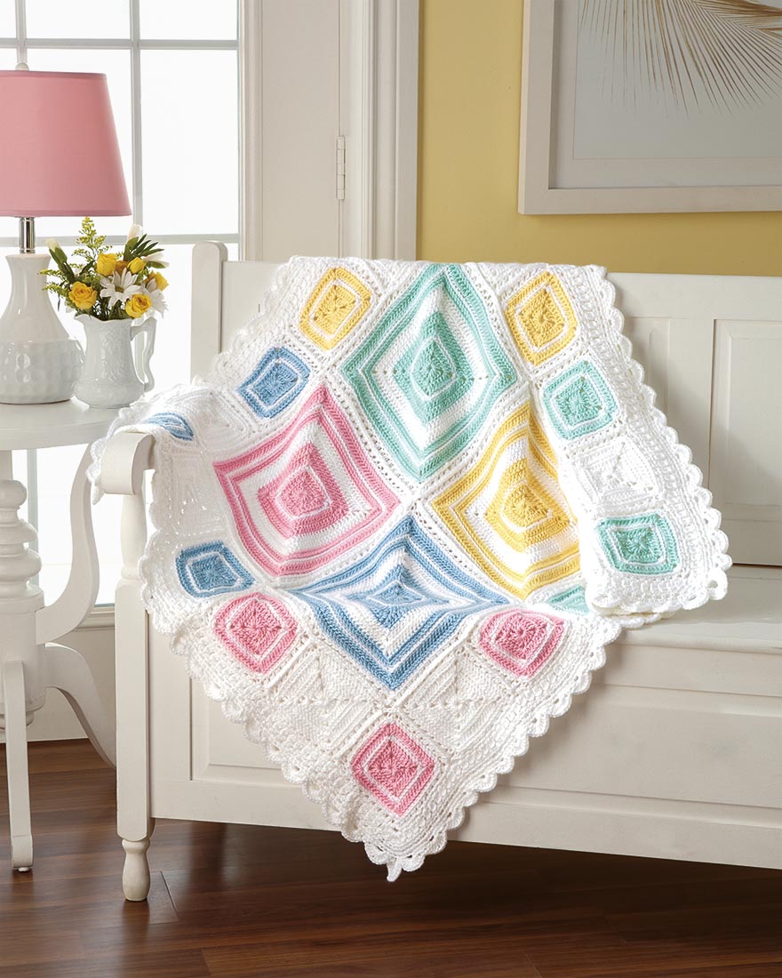 Patrón de manta alrededor de los bloques