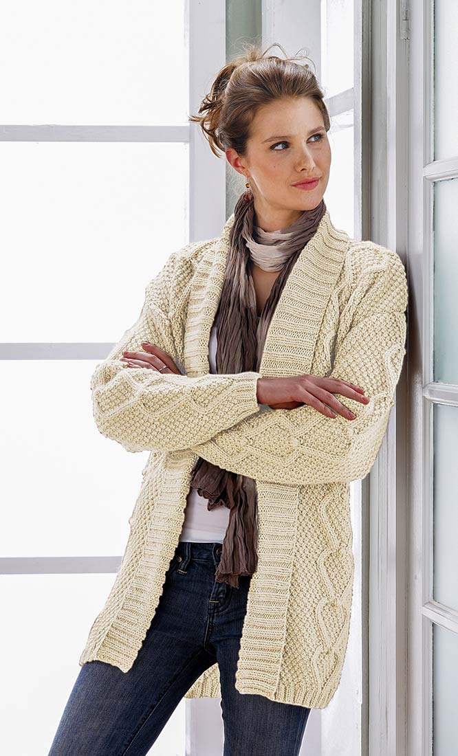 Heart Felt Cardigan Pattern
