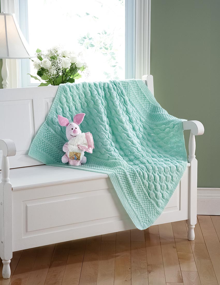 Little Blossoms Baby Blanket Pattern
