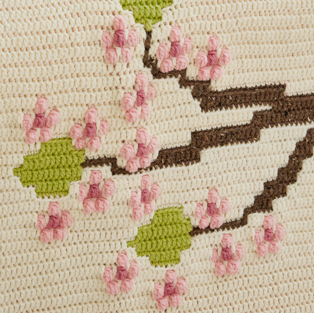 Bluebirds & Blossoms Blanket