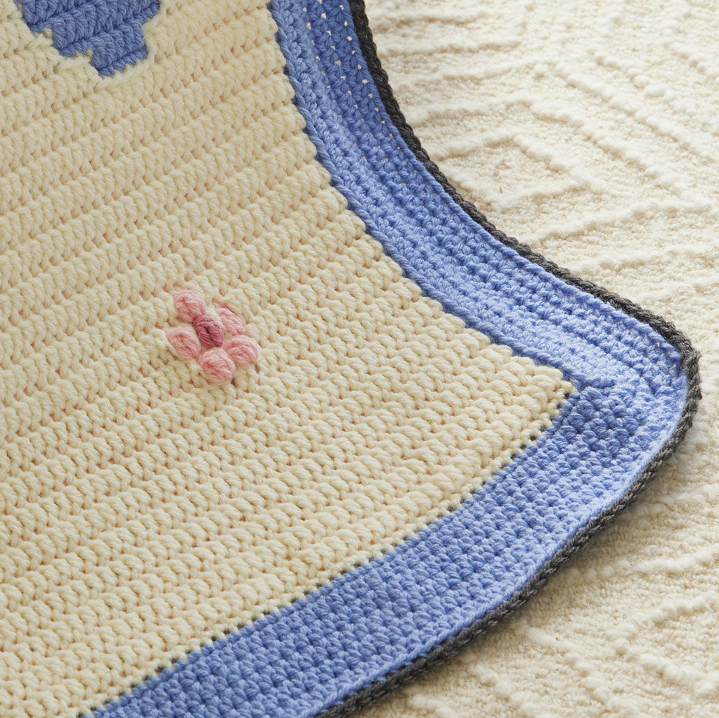 Bluebirds & Blossoms Blanket