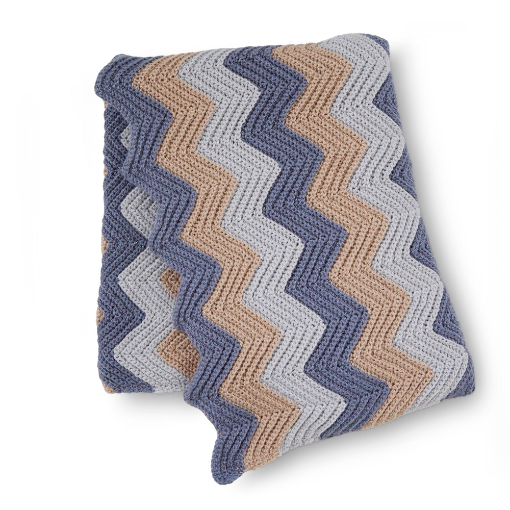 Knit or Crochet Ripple Afghan
