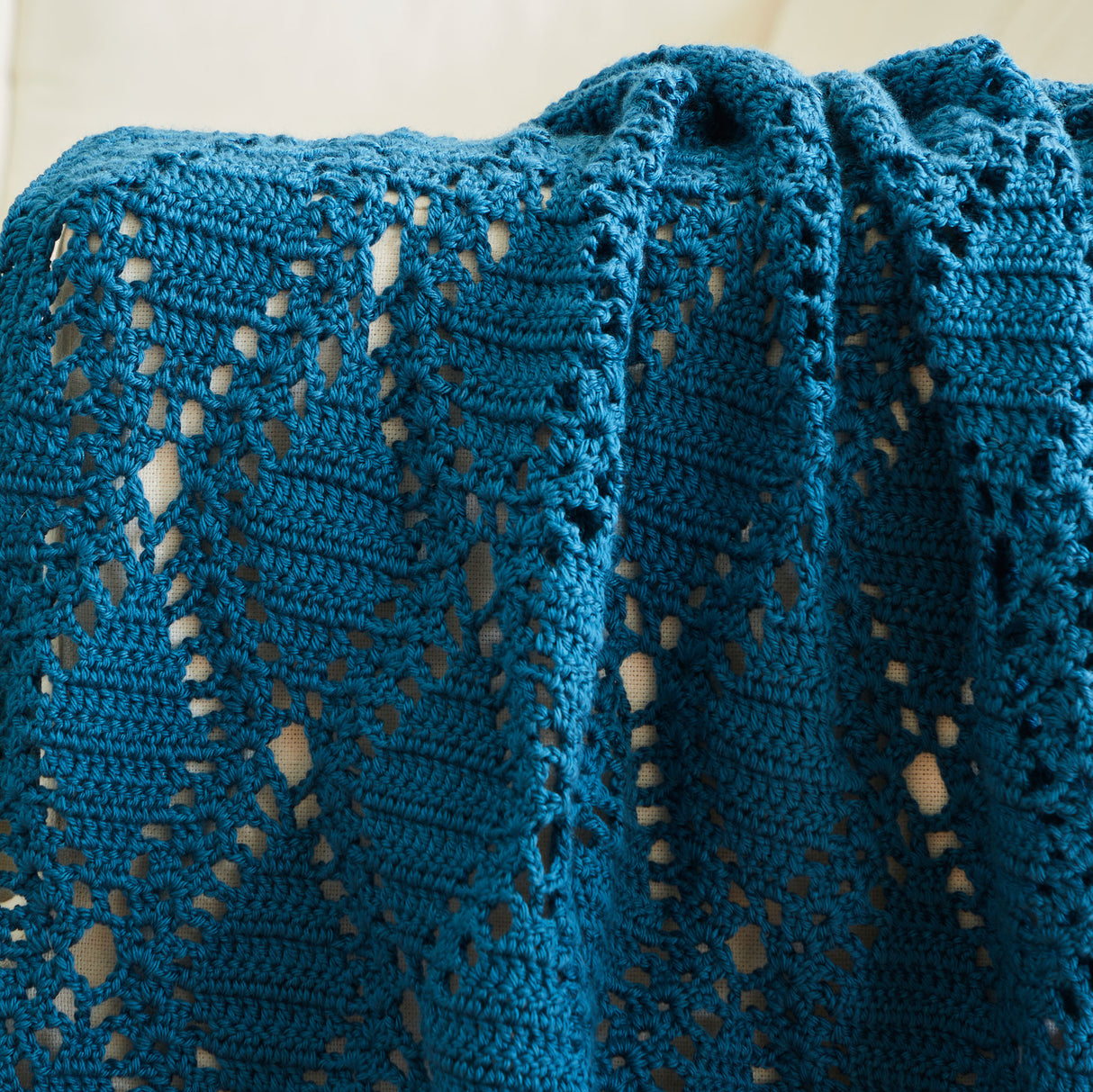 Forever Diamonds Crochet Throw