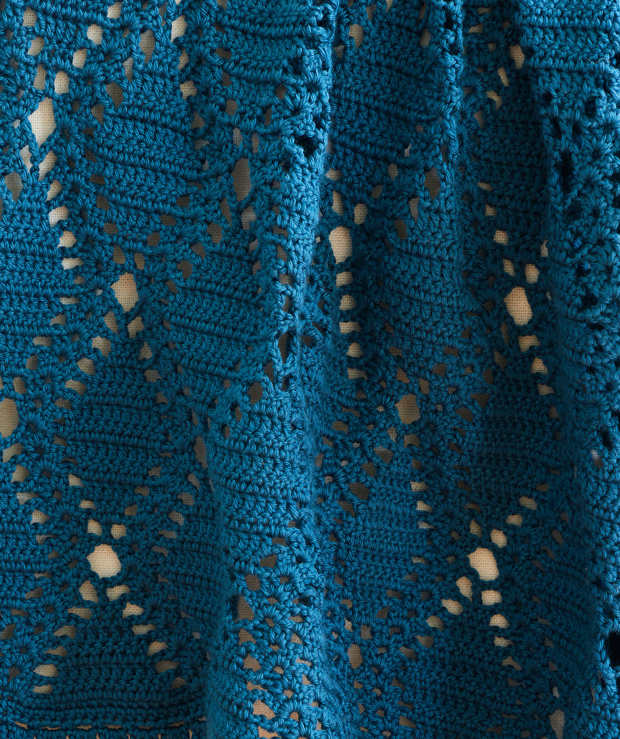 Forever Diamonds Crochet Throw