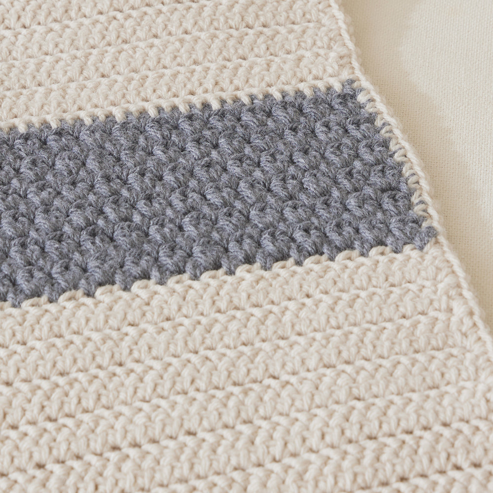 Modern Crochet Throw