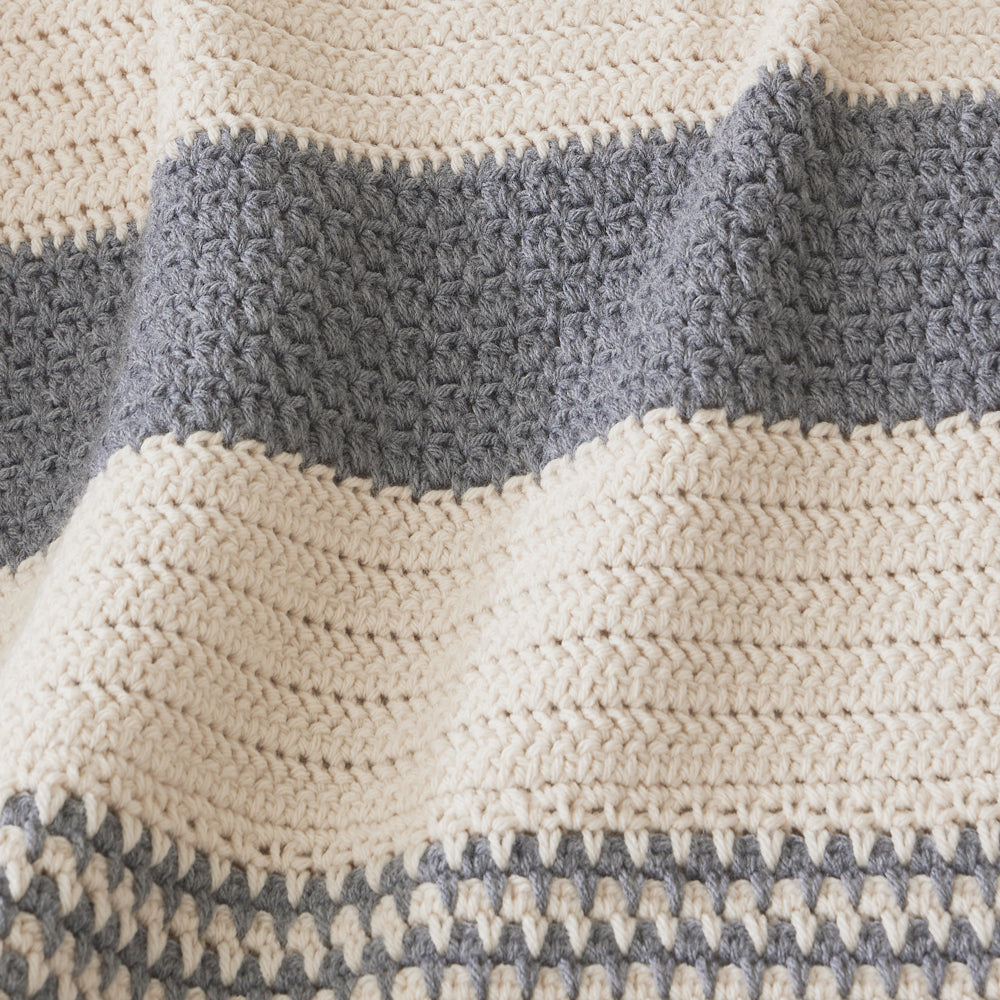 Modern Crochet Throw