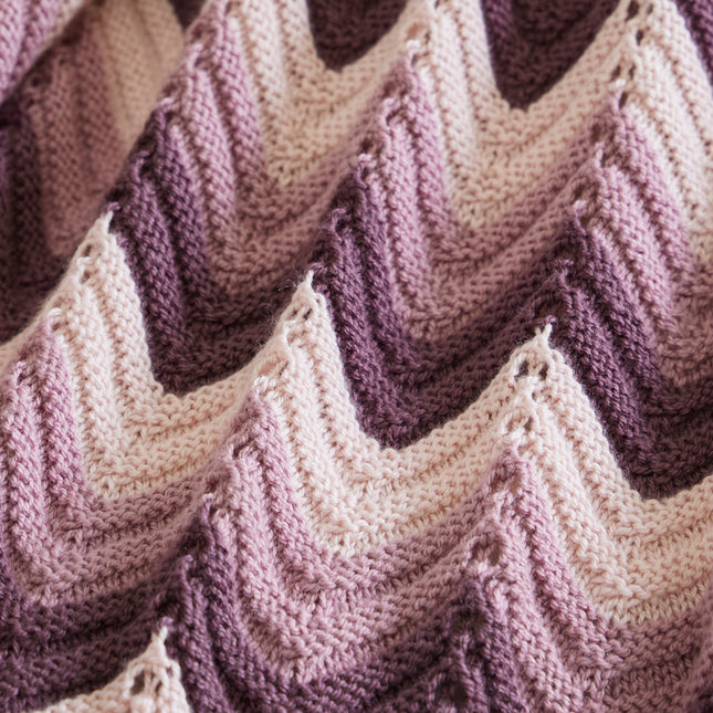 Knit or Crochet Ripple Afghan