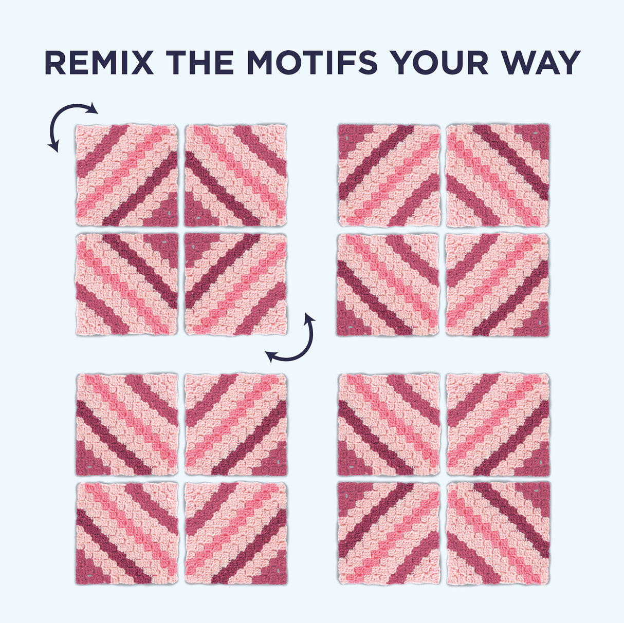 Red Heart All In One Quilt Motif Yarn