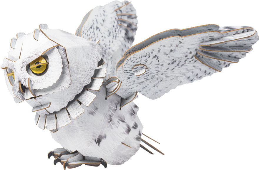 Snowy Owl 3D DIY Puzzle