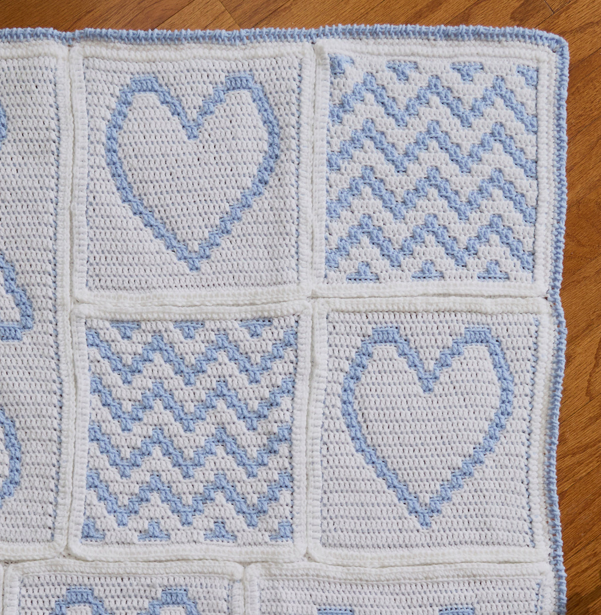 Bear-y Sweetheart Blanket