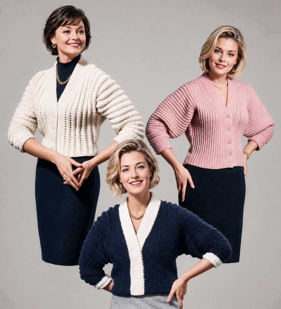 Cortina Cardigan Patterns