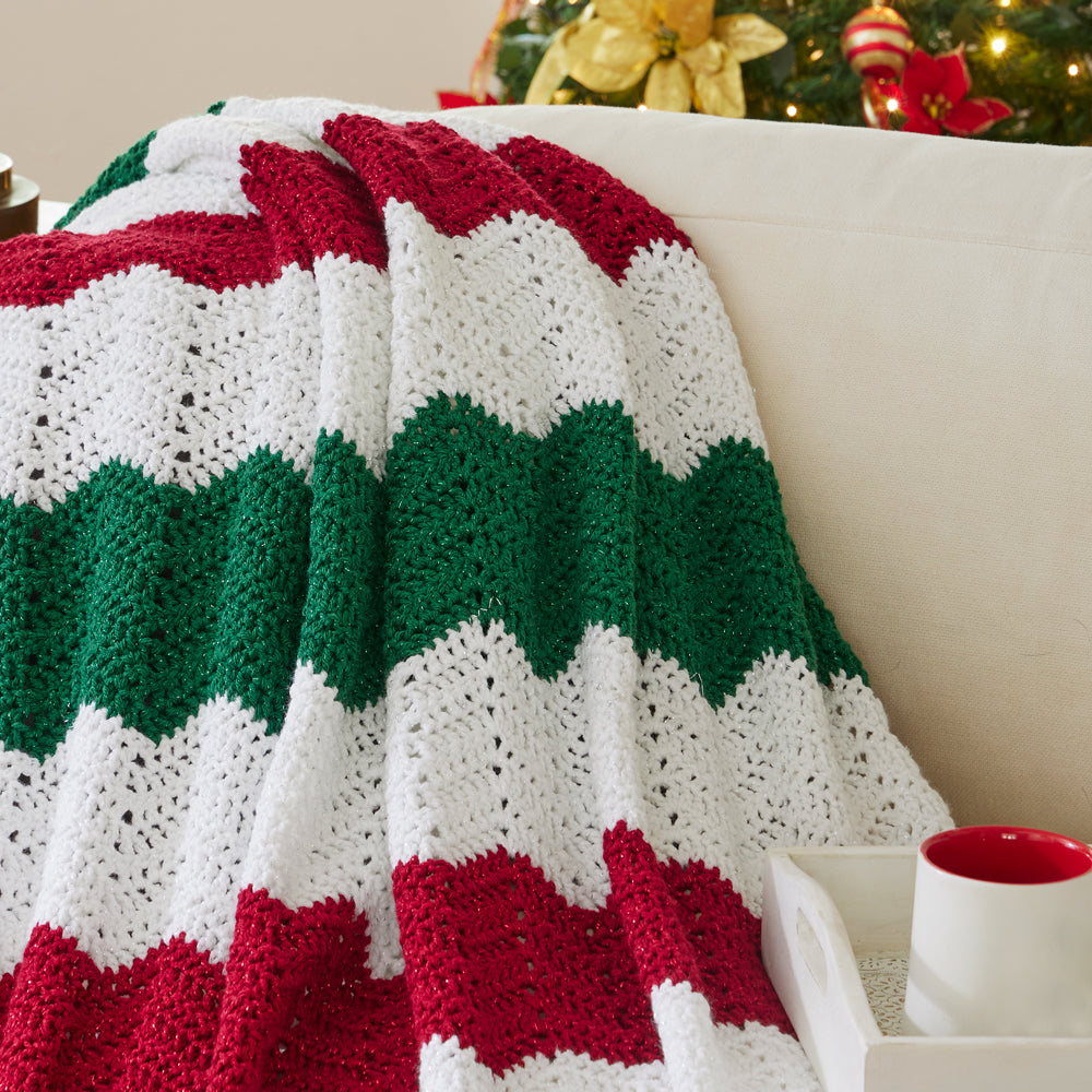 Holiday Ripples Afghan