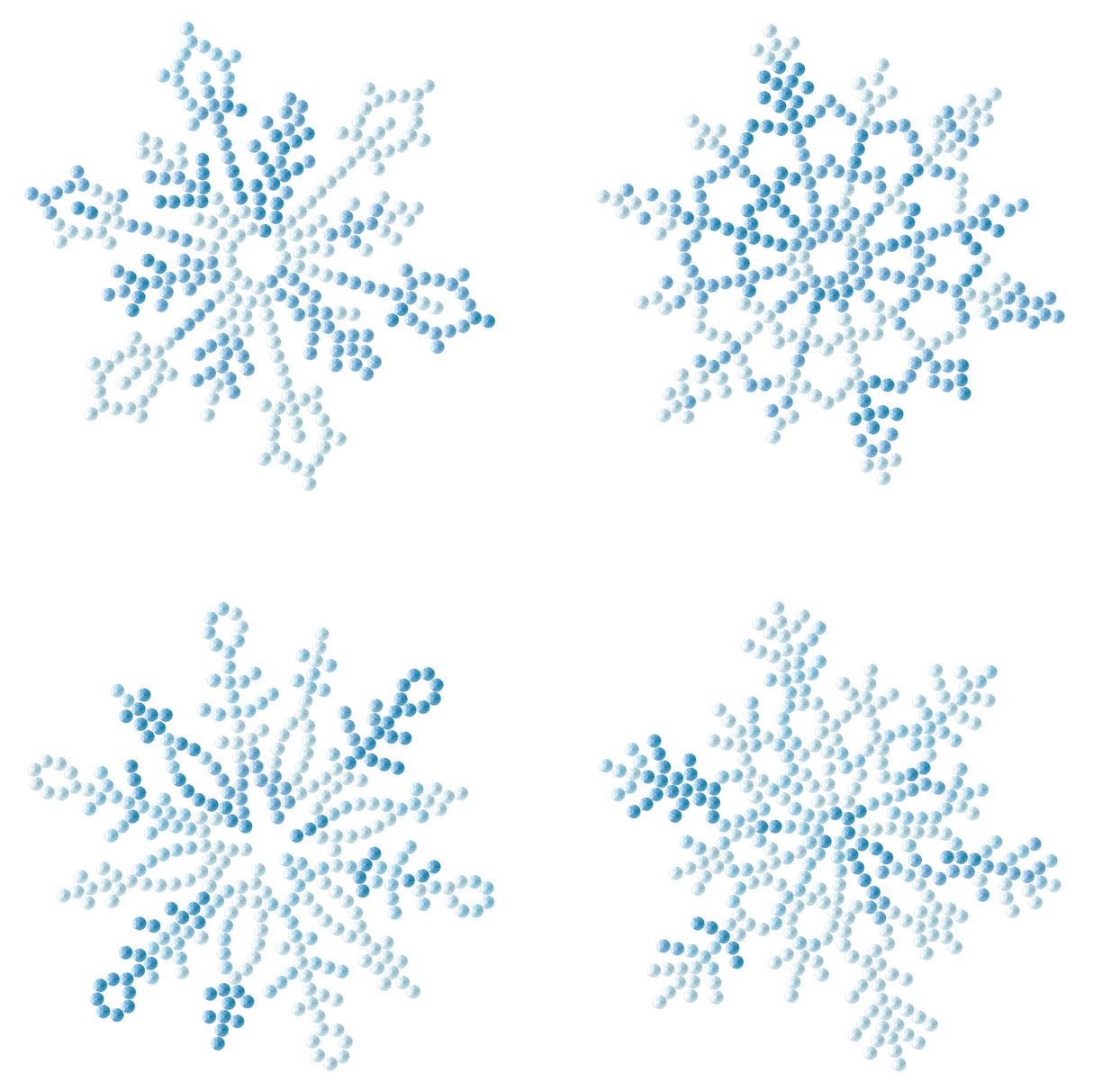 Snowflake Coasters Diamond Dotz Kit