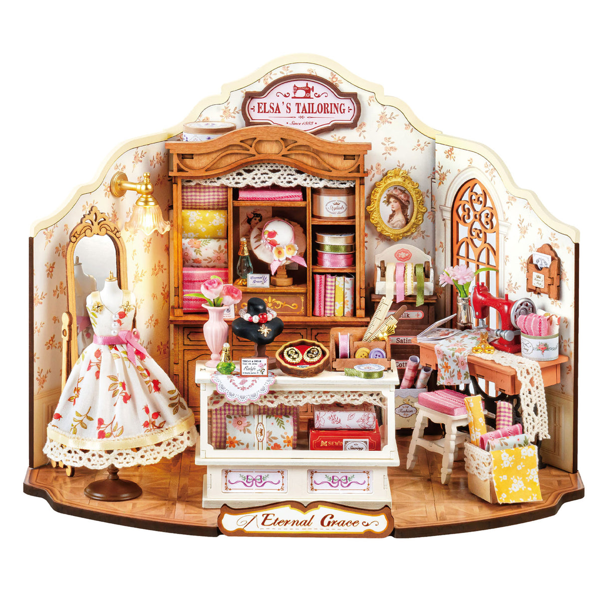 Elsa's Tailoring Wood Model Kit