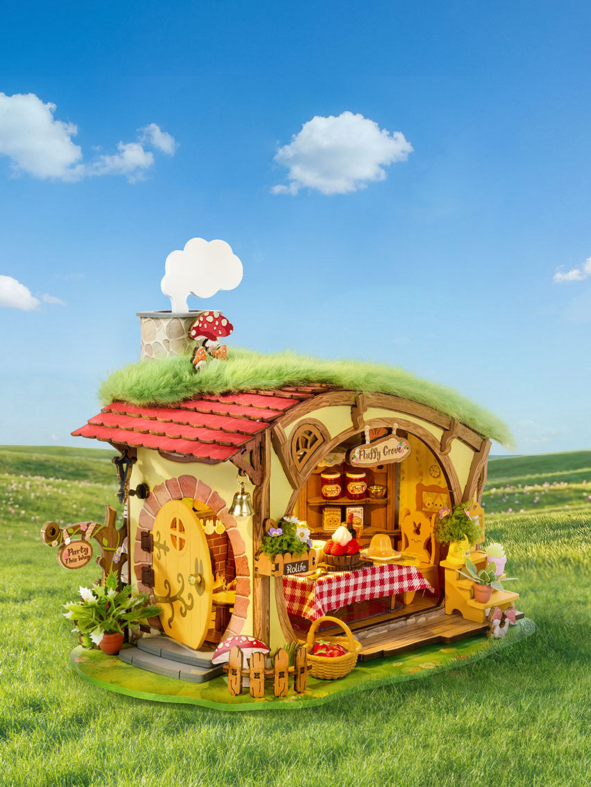 Fluffy Grove Wood Model Kit