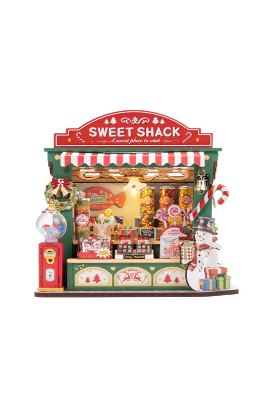 Christmas Candy Stand Wood Model Kit