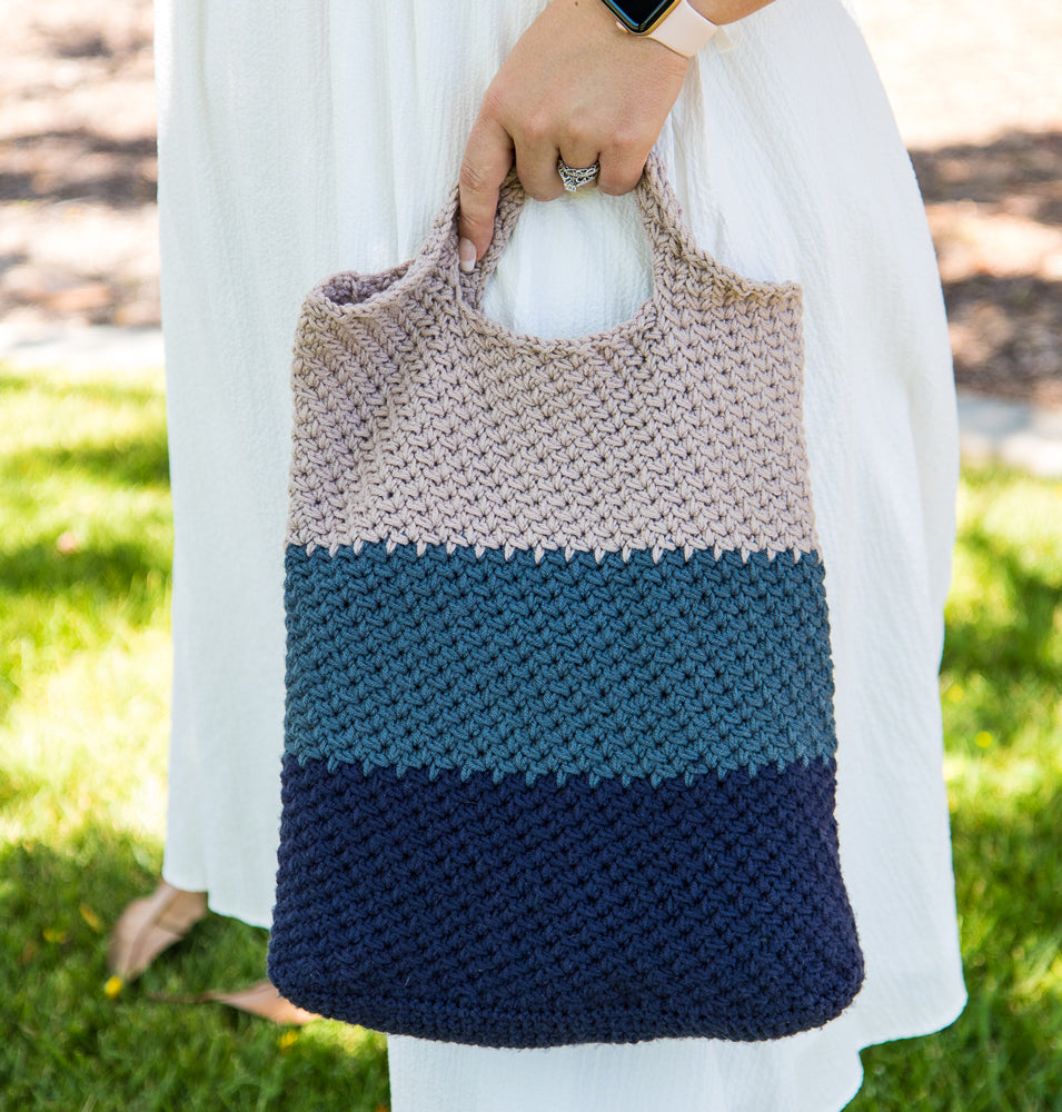 Striped Tote Bag