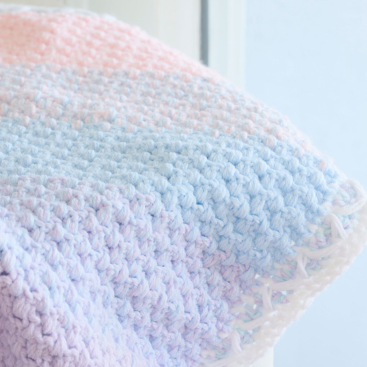 Dreamscape Snuggle Crochet Baby Blanket