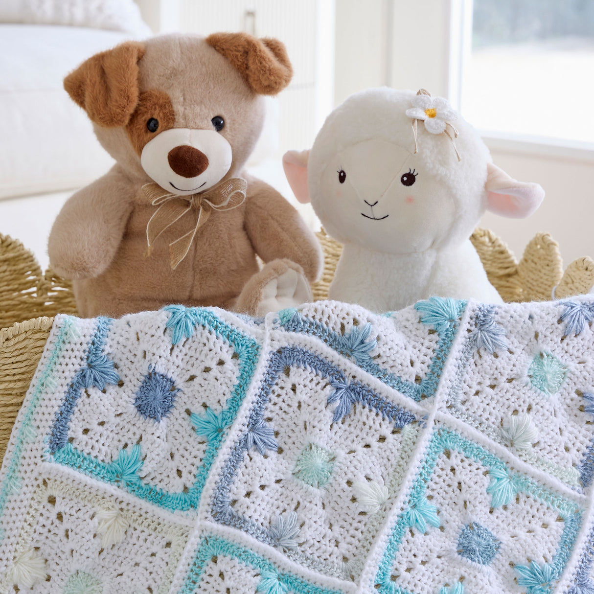 Dreamy Peaks Baby Blanket