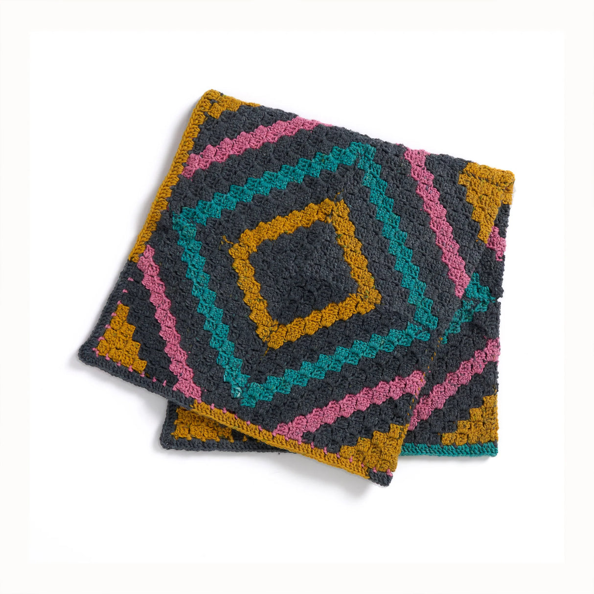 Free Red Heart Classic Quilt Crochet Blanket Pattern