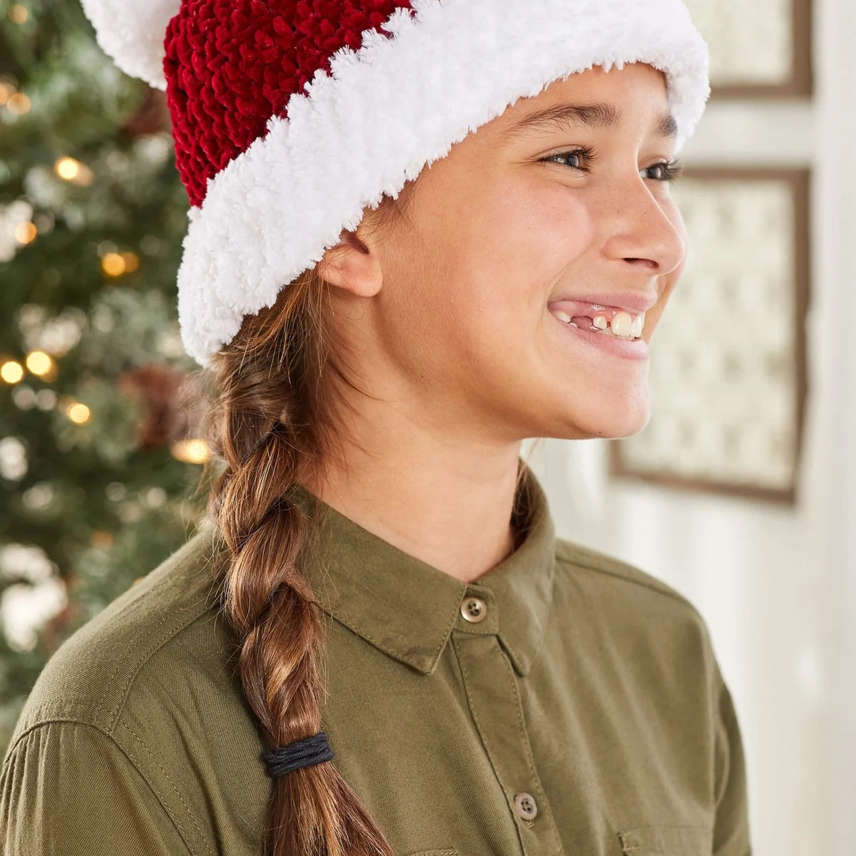 Free Crochet Santa Hat Pattern