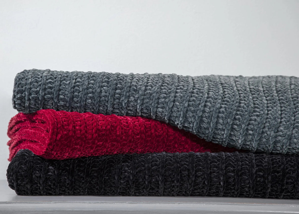 Free Comfort Rib Throw Pattern