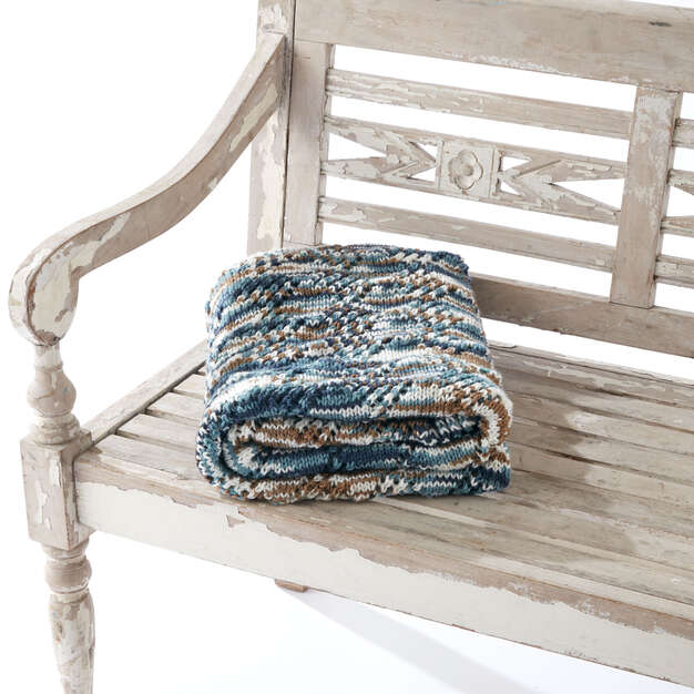 Patrón de manta de encaje de cristal gratis