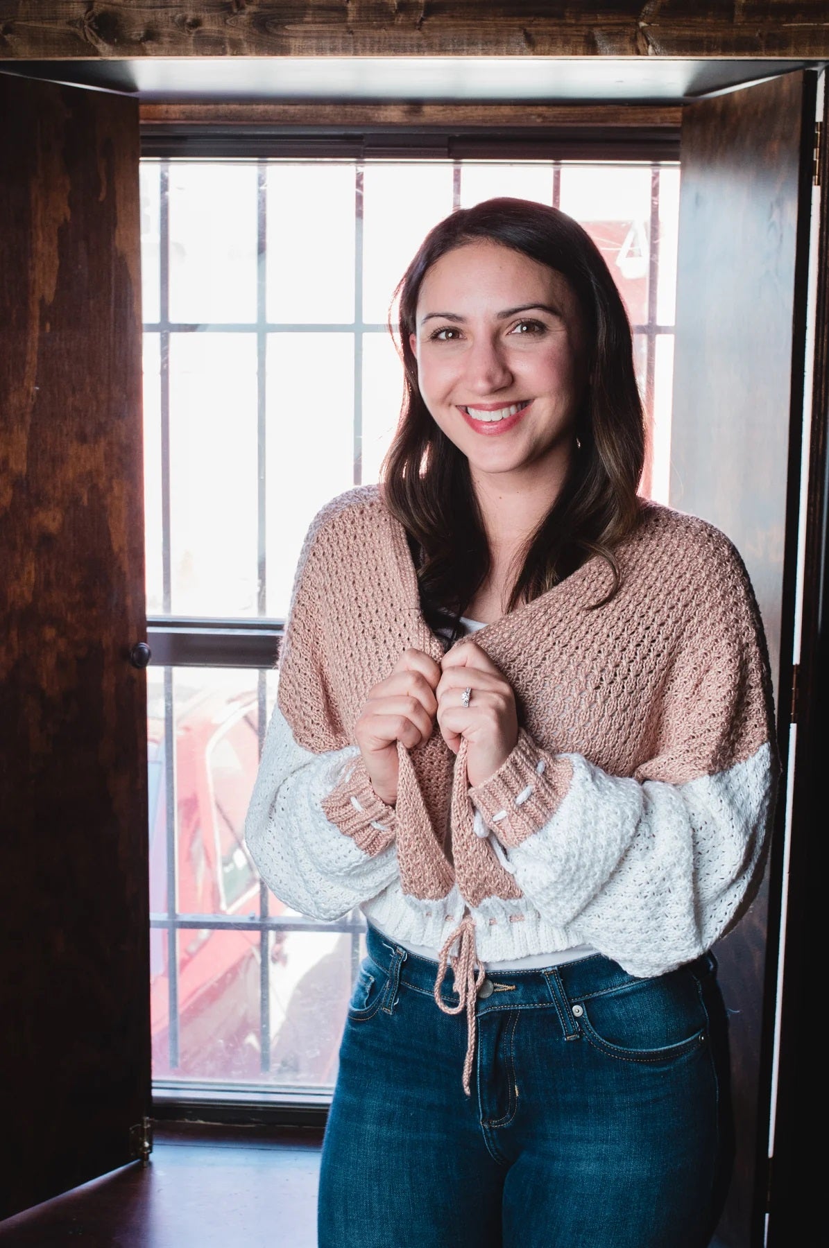 Modèle de cardigan surdimensionné Noreen gratuit