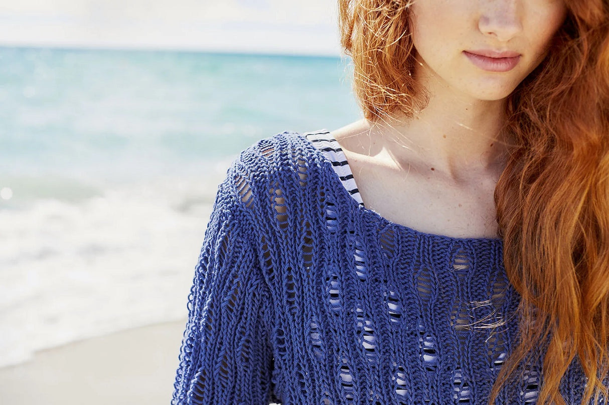 Modèle de pull Drop Stitch gratuit