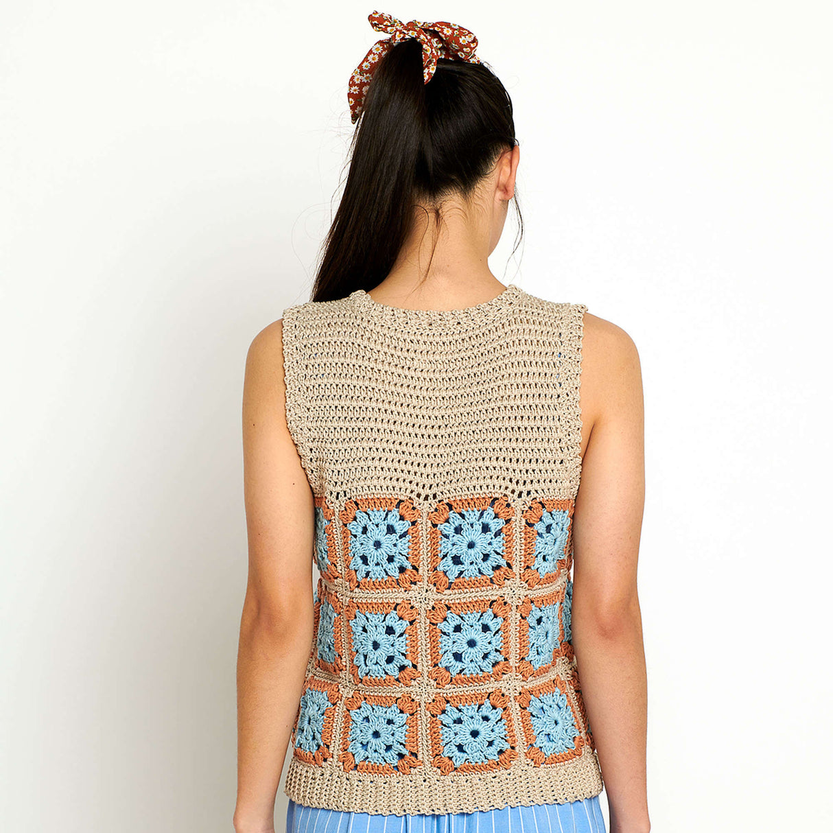 Free Granny Square Crochet Top Pattern