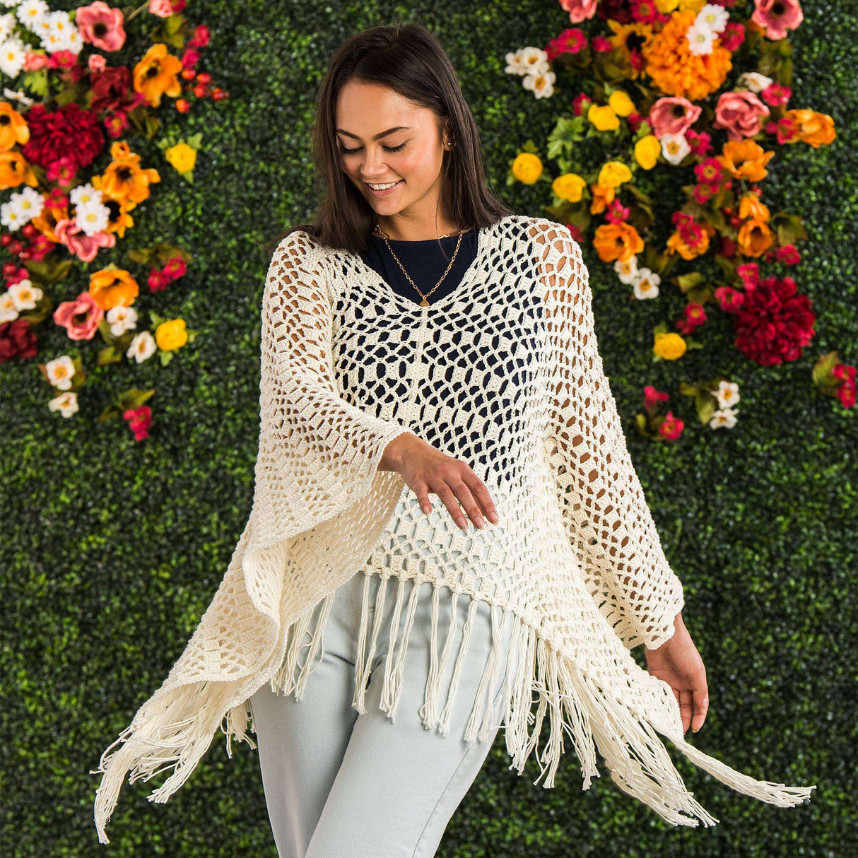 Free V-Neck Crochet Cover-Up Pattern