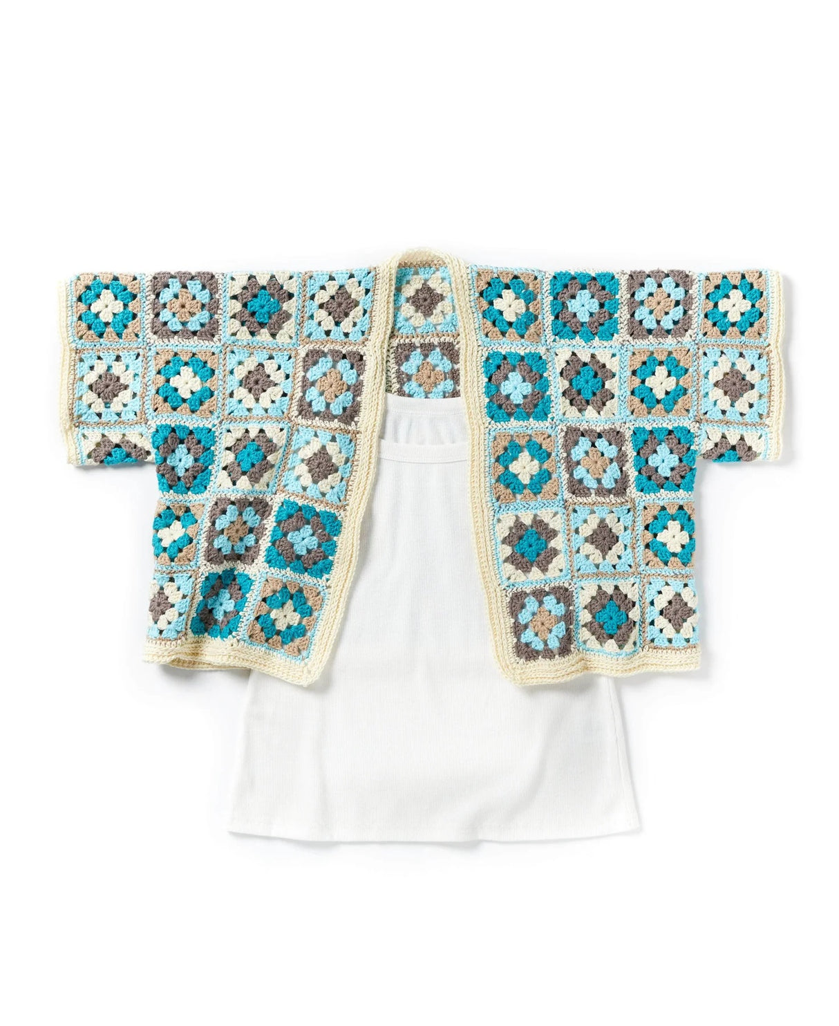 Modèle gratuit de cardigan Terre et Ciel