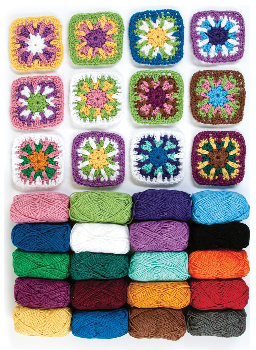 Free 4" Granny Square Pattern