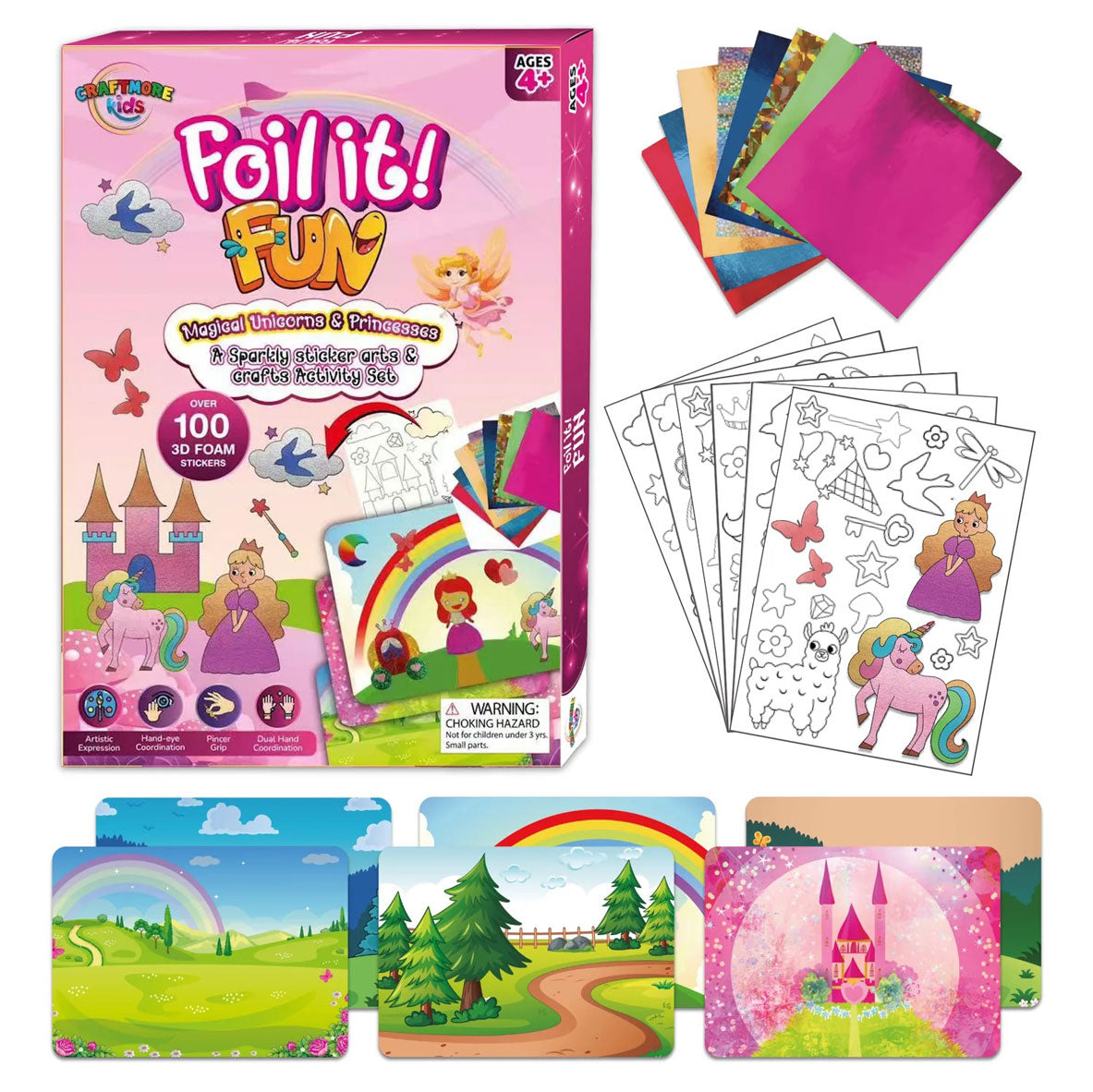 Foil it! Fun - Magical Princesses and Unicorns