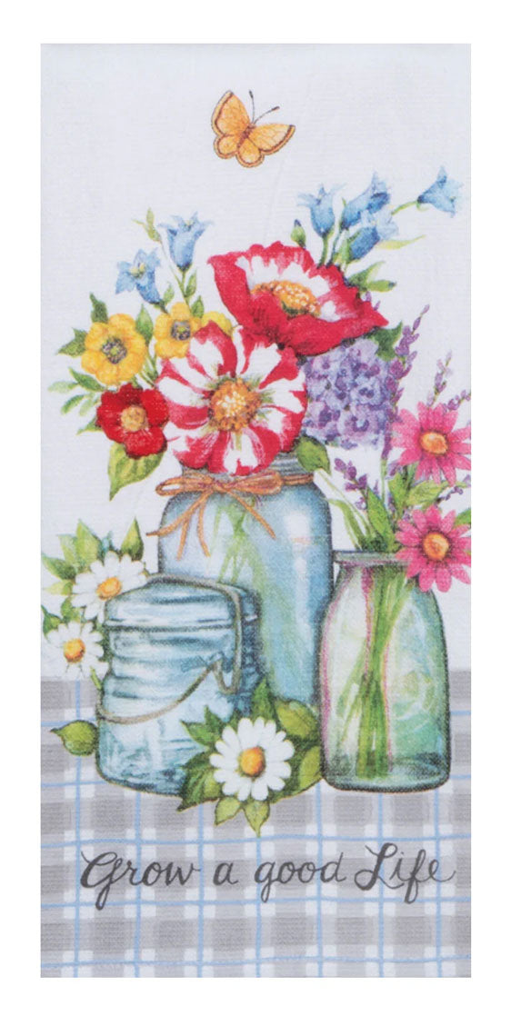 Mason Jars Dual Purpose Towel